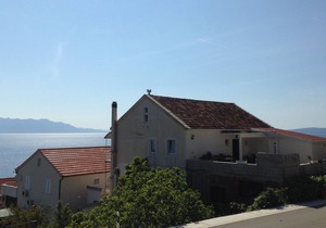 Studio flat with terrace Brist, Makarska (AS-15443-a)