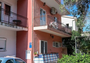 Studio flat with terrace and sea view Podaca, Makarska (AS-313-b)