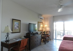 Studio in Beach Front resort, sleeps 4
