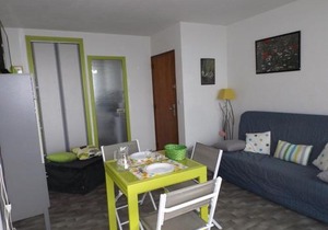 Studio lumineux face à la mer pour 3 personnes avec 2 terrasses - Grau d'Agde - FR-1-423-216