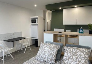 Studio vue sur mer classé 3 étoiles, Calais
