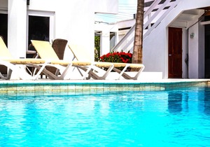 Studio with pool view a few minutes from Eagle Beach in Aruba!