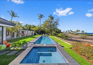 Stunning Mid-Century Home in Mauna Kea Fairways South - Pool, Privacy & Views!