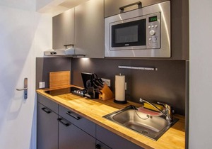 Suite S, ca. 30qm, 1 Wohn-/Schlafraum, für 2 Personen