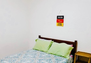 Suite with Air Conditioning for Couple at Pousada Poseidon Guarujá