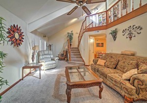 Tahlequah Duplex with Screened-in Porch and Fire Pit!