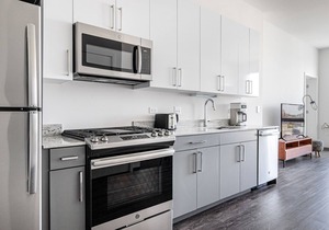 Tasteful Logan Square 2BR w/Gym, Roof Deck, 1 block to L, by Blueground