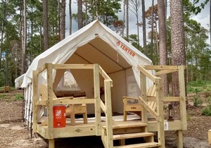 Tentrr State Park Site - Louisiana North Toledo Bend State Park - Lakeview A - Single Camp