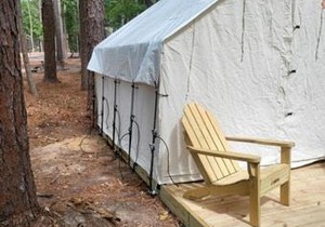 Tentrr State Park Site - Louisiana North Toledo Bend State Park - Forest Glade F - Single Camp