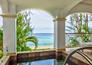 The Casuarinas at Old Trees 201, a luxury beachfront villa on the West Coast of Barbados.