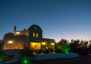 The villa of Santorini