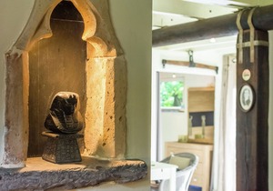 This accommodation is full of atmosphere and on a beautiful estate.
