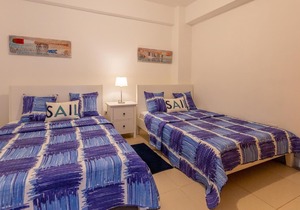 This apartment is a 2 bedroom(s), 2 bathrooms, located in Juan Dolio, San Pedro.