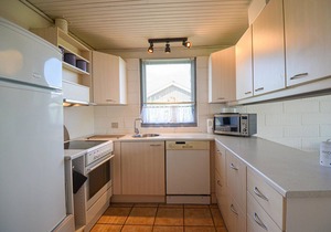 This holiday home offers you a relaxing holiday on Djursland.