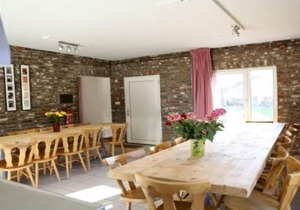 This luxurious 25-person group accommodation