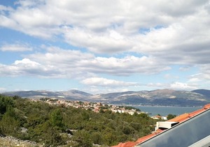 Three bedroom apartment with terrace and sea view Slatine, Čiovo (A-6891-a)