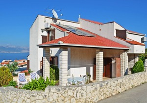 Three bedroom apartment with terrace and sea view Slatine, Čiovo (A-6891-a)