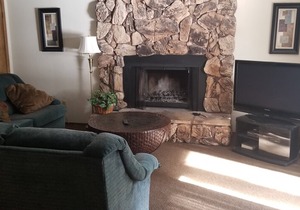 Try this home for your next Tahoe adventure, Close to Heavenly, Classic One Level Cabin only steps from the River!