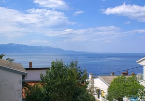Two bedroom apartment with terrace and sea view Podaca, Makarska (A-2621-a)