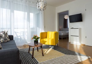 Vacation apartment L3 with balcony, 55 sqm, 2 bedrooms, max. 5 persons