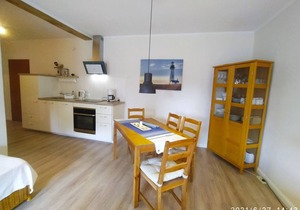 Vacation apartment no. 12 MEER-Leben, upper floor, 59sqm, 1 bedroom, max. 3 persons