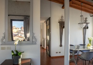 Vacation apartment Pitti Luxury Terrace in Florence, a terrace overlooking Florence