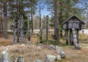 Vacation home Lomamaja 2 in Raattama - 4 persons, 2 bedrooms