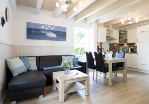 Vacation home Seehund 1 with its own sauna in Seepark Süssau