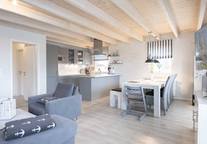 Vacation home Seeliebe 1 with its own sauna in Seepark Süssau