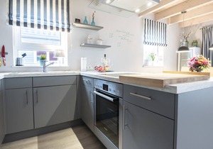Vacation home Seeliebe 1 with its own sauna in Seepark Süssau