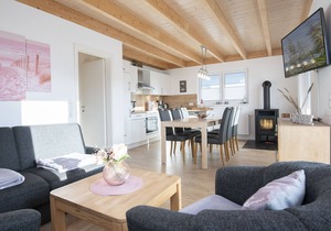 Vacation home Seerose 3 with own sauna in the Seepark Süssau