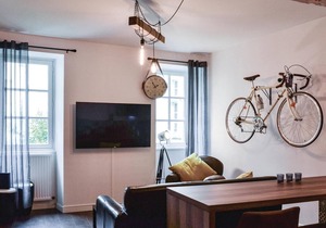 Very nice, quietly located apartment in Saumur, ideal to discover the beautiful Loire region.