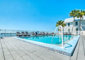 View of Dock St & Marina at Island Place 213!