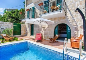 Villa Andrea in Brela private pool