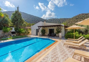 Villa Dimitrios: Large Private Pool, Sea Views, WiFi, Eco-Friendly