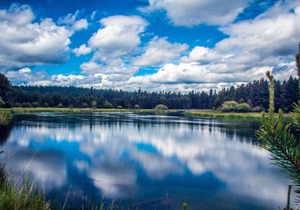 Walk to river, large deck, ping pong, bikes, AC, hot tub- VIRG04