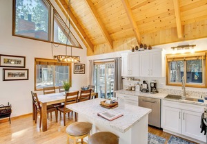 Walk to Snow Summit! Cabin Near Chairlift/Shuttle