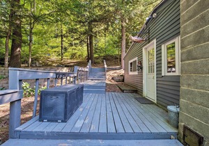 Waterfront Weare Cottage w/ Fire Pit & Kayaks