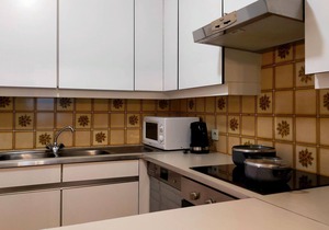 Welcome to this comfortable vacation apartment near the beach with side sea view.