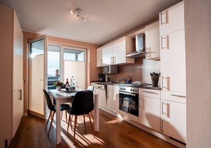 Whg. 1, approx. 60 m², first floor, 2 terraces - Ferienhaus Viereck
