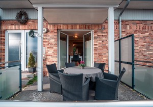 Whg. 1, approx. 60 m², first floor, 2 terraces - Ferienhaus Viereck