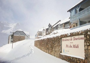 Wifi, 300m from ski slopes, fitness, swimming pool, terrace, tv, ski locker, 28m², Barèges/La Mongie