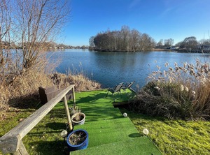 Lakeside Retreat Fishing Peg Situated At Tattershall Lakes Holiday Park | Tattershall