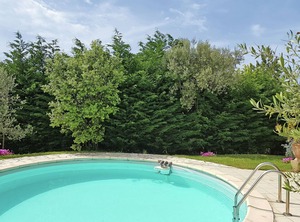 Villa Round Swimmingpool | Saint-Laurent-de-Carnols