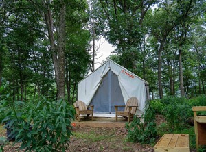 Tentrr State Park Site Wv River Wooded Wilderness | Mathias