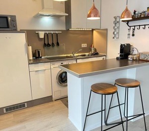 Saarpartment Nähe Hbf Saarbrücken Schlafzimmer Küche Balkon 