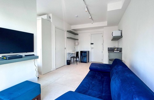 Vila Olimpia Apartment | Ótimo Apto a 900m do Parque ibirapuera com WiFi/SP