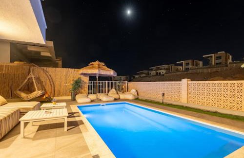 Eilat Villa | וילת יוקרה עם בריכה פרטית וגקוזי עם נוף לים ליד החוף של מוש