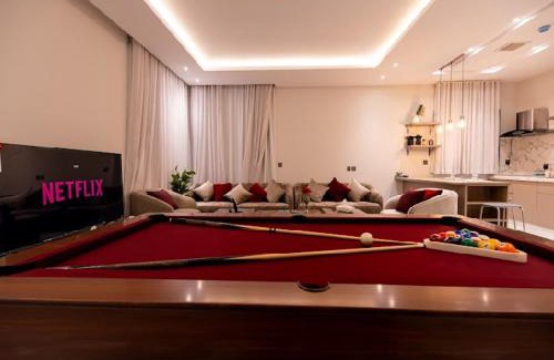 Al Olaya District Apartment | شقة بغرفتين نوم وبلياردو