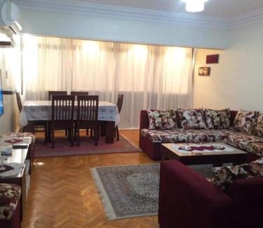 Nasr City Apartment | شقة مفروشة للايجار اليومى سوبر لوكس بكمبوند عمارات ميليسا أمام سيتي ستارز مول مباشرة بارض الجولف بمدينة نصر